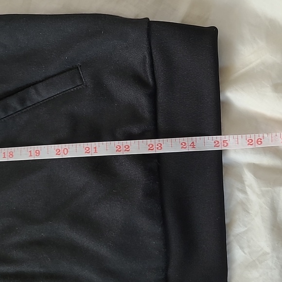 Adidas Women's Black 3 Stripe Logo Zip Up Jacket, Size XS - Picture 7 of 7